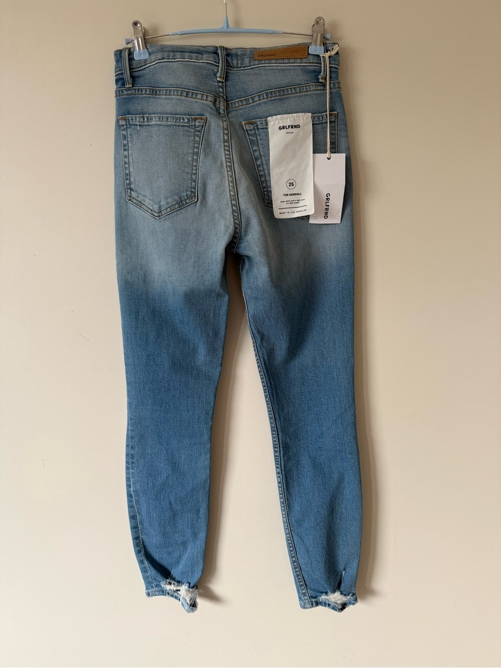 82. | GRLFRND | ($328) BNWT | Kendall |High-Rise Skinny SKYLINE | 25 - Picture 7 of 8